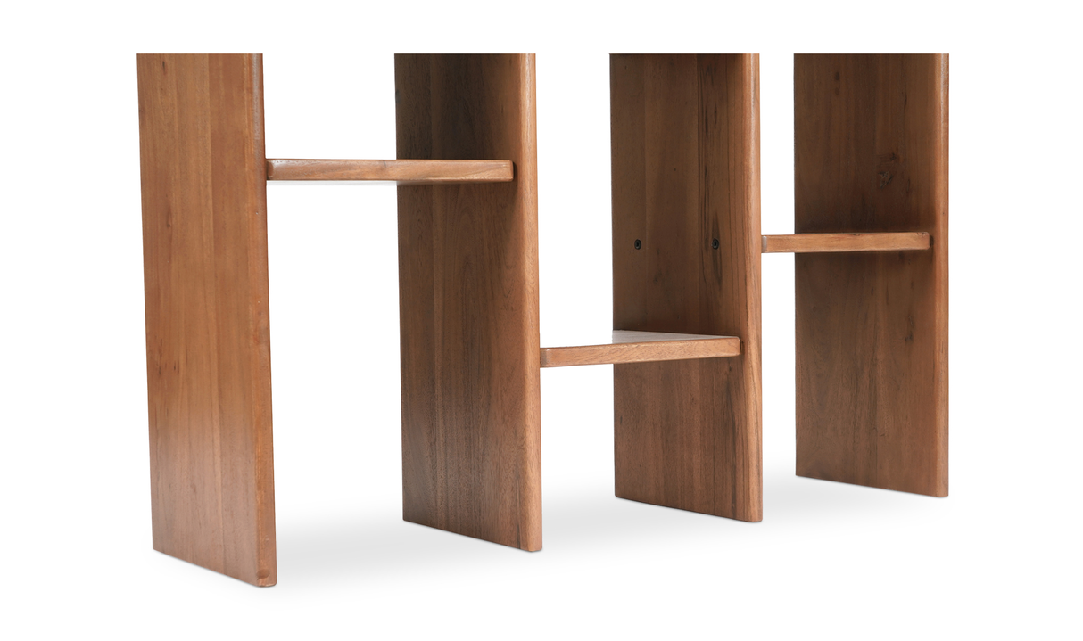 Orson Bookcase Brown by Moe's Home at Eve Furniture