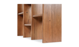 Orson Bookcase Brown by Moe's Home at Eve Furniture