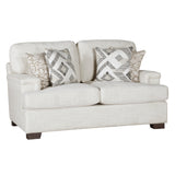Orson Cream Loveseat by Homelegance at Eve Furniture
