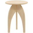 Orson Side Table, Light Natural by Dovetail at Eve Furniture