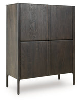 Orsonal Espresso Brown Accent Cabinet by ASHLEY FURNITURE at Eve Furniture