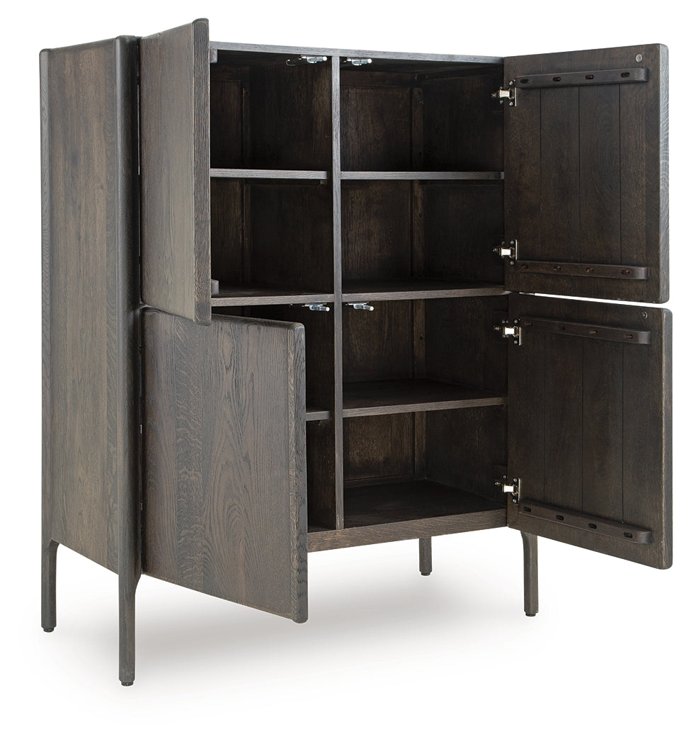 Orsonal Espresso Brown Accent Cabinet by ASHLEY FURNITURE at Eve Furniture