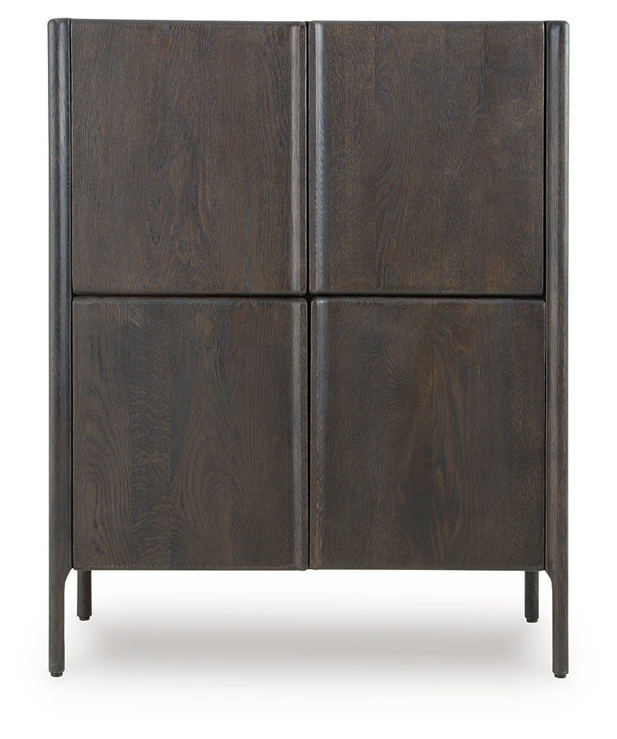 Orsonal Espresso Brown Accent Cabinet by ASHLEY FURNITURE at Eve Furniture