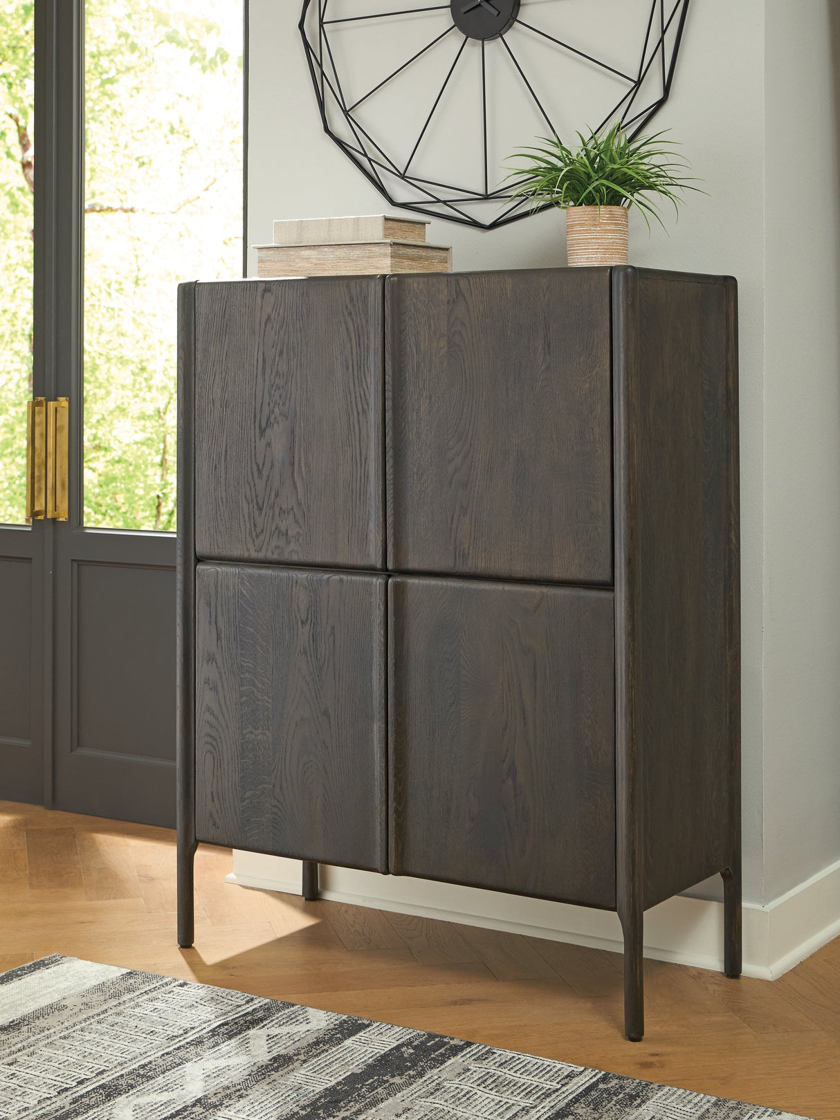 Orsonal Espresso Brown Accent Cabinet by ASHLEY FURNITURE at Eve Furniture