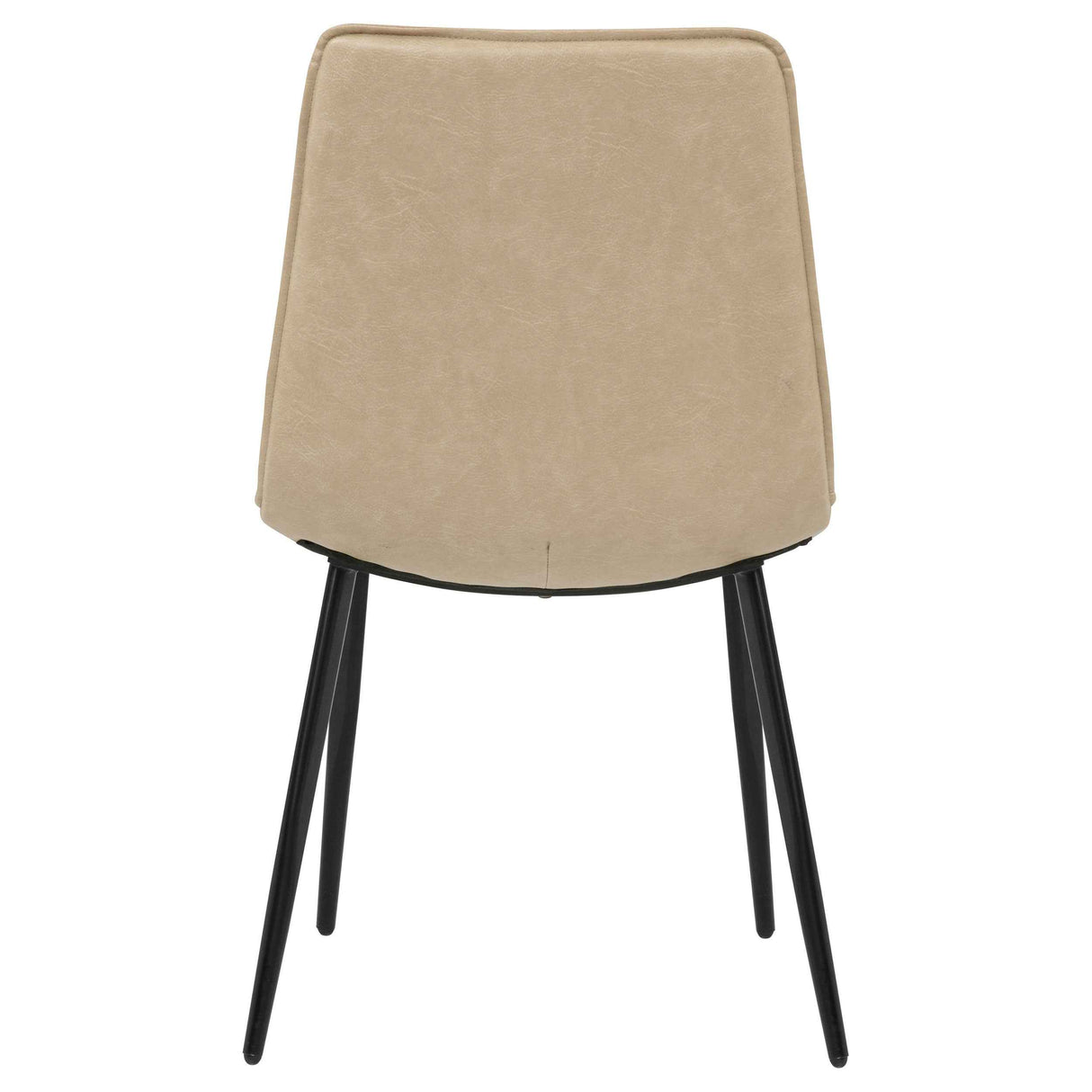 Ortega Tan Upholstered Dining Side Chair (Set of 2) by Coaster at Eve Furniture