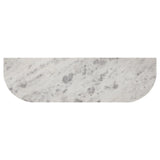 Ortega White and Natural 4-door Marble Top Dining Sideboard Server by Coaster at Eve Furniture