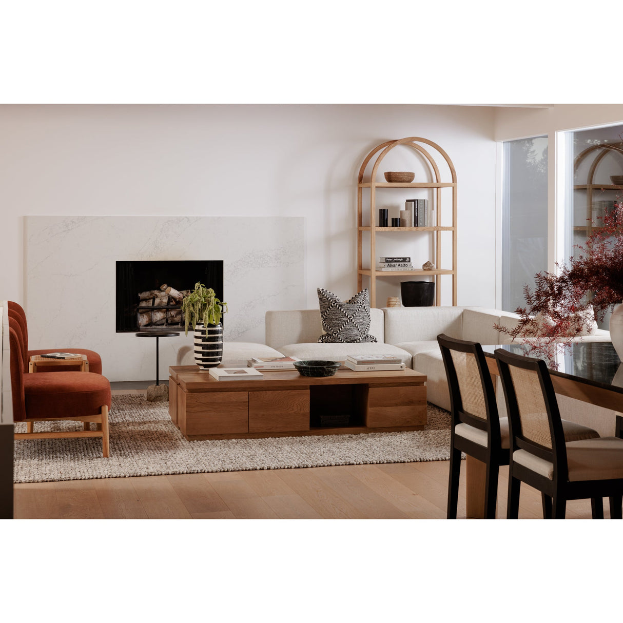 Orville Black Dining Chair (Set of 2) by MOES at Eve Furniture