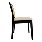 Orville Black Dining Chair (Set of 2) by MOES at Eve Furniture