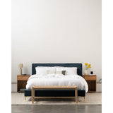 Osamu Natural Oak Nightstand by Moe's Home at Eve Furniture