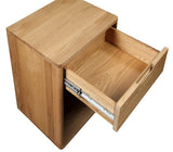Osamu Nightstand Natural Oak by Moe's Home at Eve Furniture