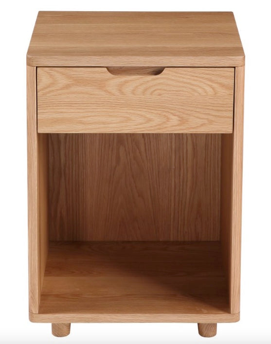 Osamu Nightstand Natural Oak by Moe's Home at Eve Furniture