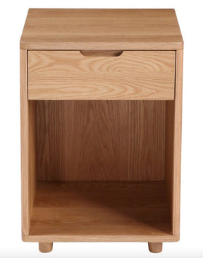 Osamu Nightstand Natural Oak by Moe's Home at Eve Furniture