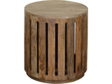 Oscar Brown Accent Table by Crestview at Eve Furniture