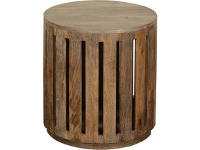 Oscar Brown Accent Table by Crestview at Eve Furniture