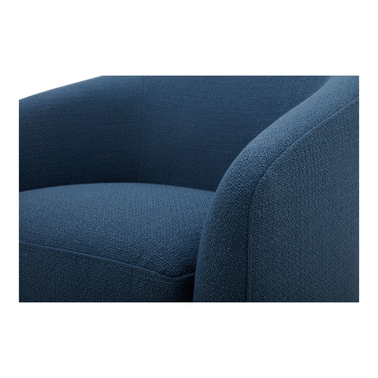 Oscy Dark Atlantic Swivel Chair by MOES at Eve Furniture