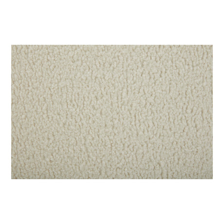 Oscy Faux Shearling White Swivel Chair by MOES at Eve Furniture