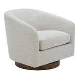 Oscy Splashed White Swivel Chair by Moe's Home at Eve Furniture