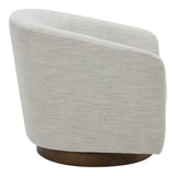 Oscy Splashed White Swivel Chair by Moe's Home at Eve Furniture