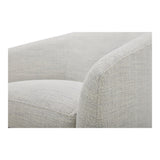 Oscy Splashed White Swivel Chair by Moe's Home at Eve Furniture