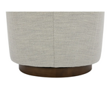 Oscy Swivel Chair Splashed White by Moe's Home at Eve Furniture