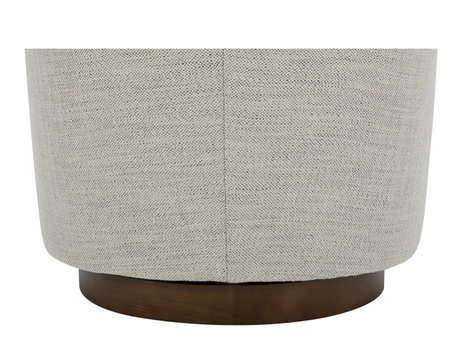 Oscy Swivel Chair Splashed White by Moe's Home at Eve Furniture