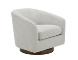 Oscy Swivel Chair Splashed White by Moe's Home at Eve Furniture