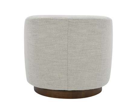 Oscy Swivel Chair Splashed White by Moe's Home at Eve Furniture