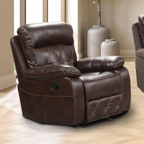 Osias Brown Manual Chair by Furniture of America at Eve Furniture