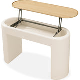 Oskar Lift Top Console Table in Barley by Modus Furniture at Eve Furniture