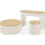 Oskar Lift Top Console Table in Barley by Modus Furniture at Eve Furniture