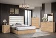 Oslo Beige 5-Piece Bedroom Set by Happy Homes at Eve Furniture