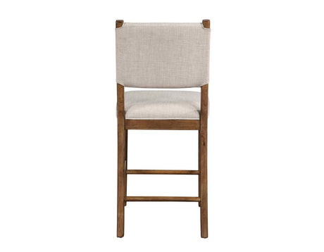 Oslo Pecan Counter Height Dining Set by Steve Silver at Eve Furniture