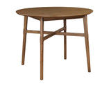 Oslo Pecan Counter Height Dining Set by Steve Silver at Eve Furniture