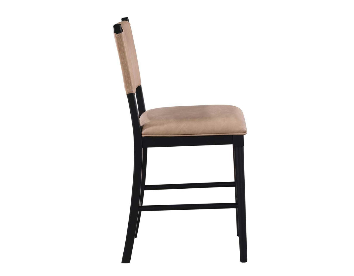 Oslo 24-inch Counter Stool, Midnight by Steve Silver at Eve Furniture