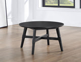 Oslo 3-Piece Table Set, Black by Steve Silver at Eve Furniture
