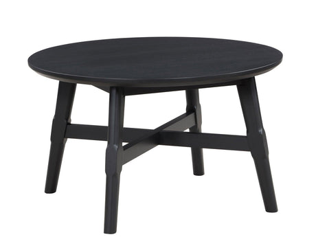 Oslo 3-Piece Table Set, Black by Steve Silver at Eve Furniture