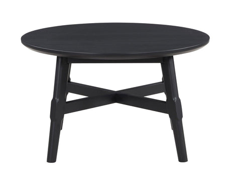 Oslo 3-Piece Table Set, Black by Steve Silver at Eve Furniture