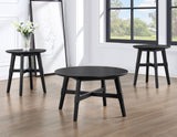 Oslo Black Coffee Table by Steve Silver at Eve Furniture