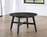 Oslo Black Coffee Table by Steve Silver at Eve Furniture