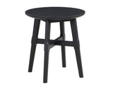 Oslo End Table, Black by Steve Silver at Eve Furniture