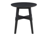 Oslo End Table, Black by Steve Silver at Eve Furniture