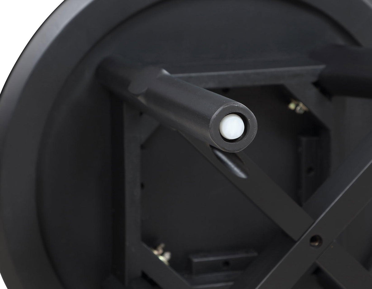 Oslo End Table, Black by Steve Silver at Eve Furniture