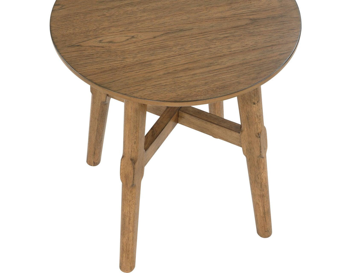 Oslo End Table, Brown by Steve Silver at Eve Furniture