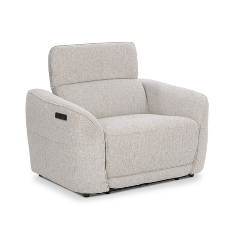 Ostend Gray Power Recliner by Classic Home at Eve Furniture