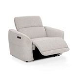 Ostend Gray Power Recliner by Classic Home at Eve Furniture