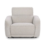 Ostend Gray Power Recliner by Classic Home at Eve Furniture