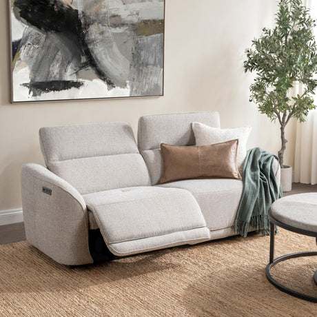 Ostend Gray Reclining Sofa by Classic Home at Eve Furniture