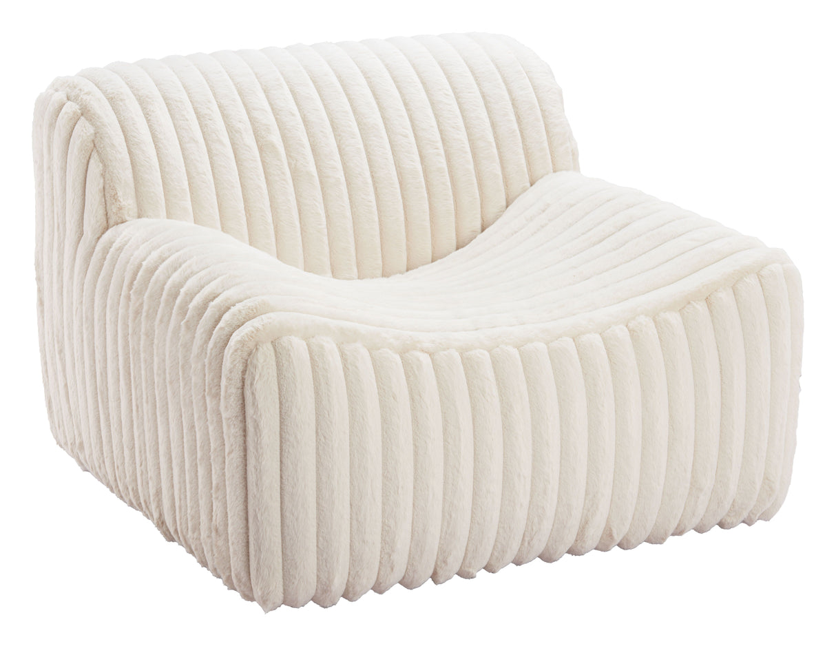 Osterbro Accent Chair Cream by Zuomod at Eve Furniture