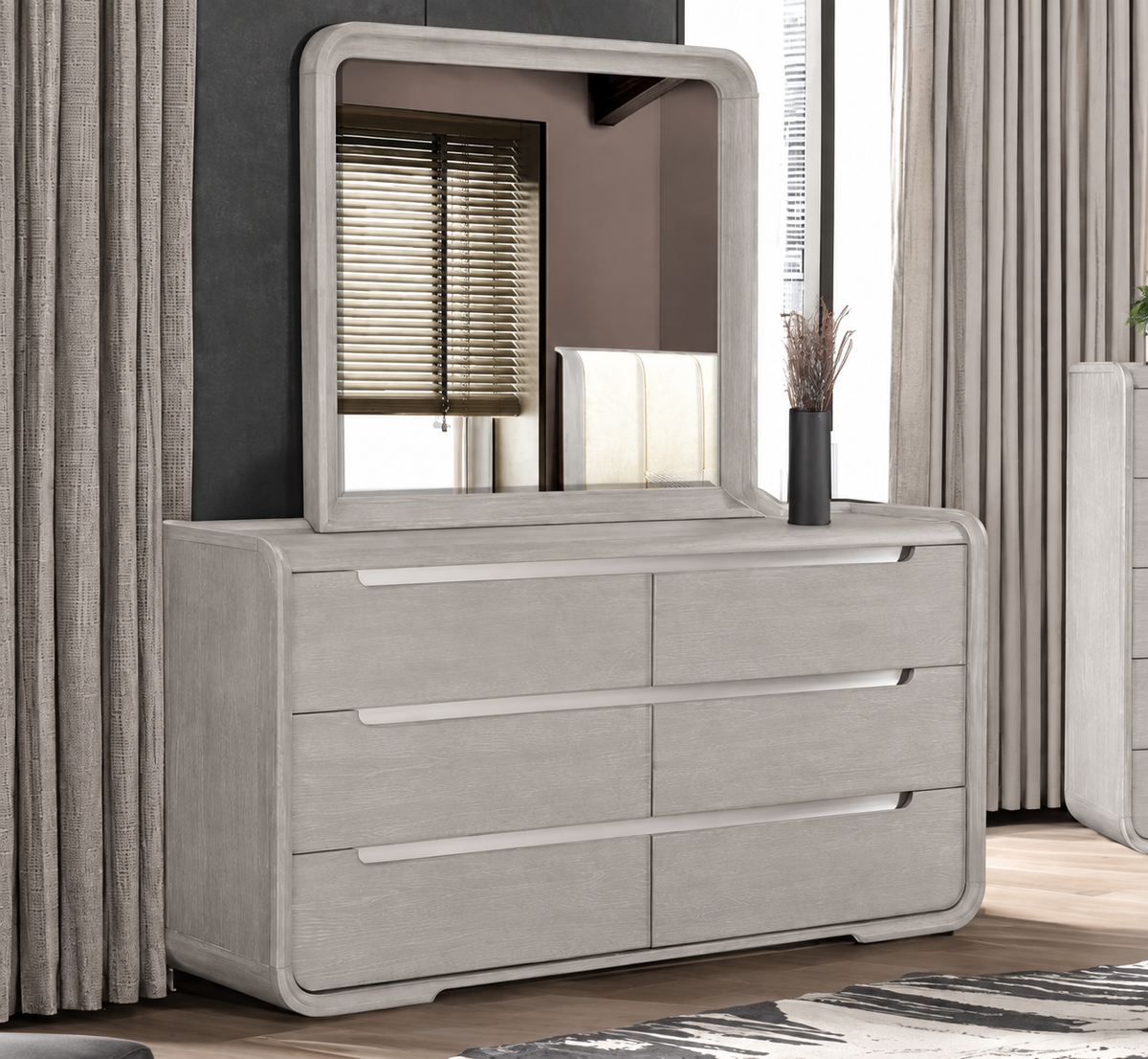 Osterley Light Gray Dresser