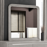 Osterley Light Gray Mirror by Furniture of America at Eve Furniture